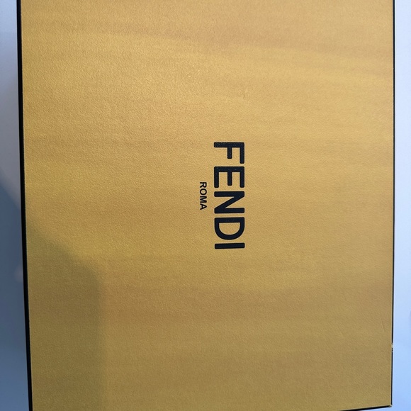 Fendi decorative Sneaker Black/Navy/Olive size 39 - Picture 11 of 11